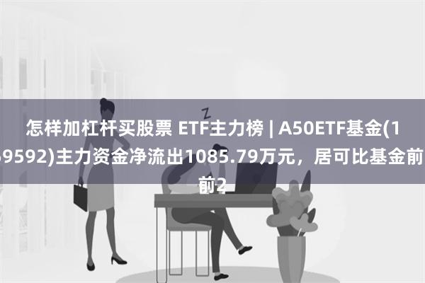 怎样加杠杆买股票 ETF主力榜 | A50ETF基金(159592)主力资金净流出1085.79万元，居可比基金前2