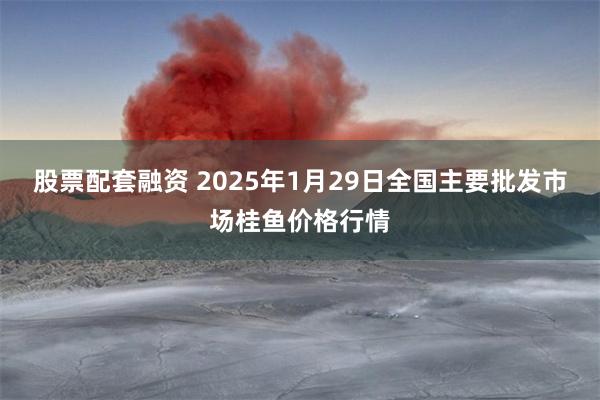 股票配套融资 2025年1月29日全国主要批发市场桂鱼价格行情